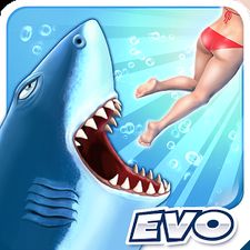 Взлом Hungry Shark Evolution (Много монет) на Андроид