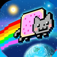 Взлом Nyan Cat: Lost In Space (Все открыто) на Андроид