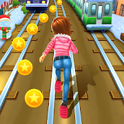 Взлом Subway Princess Runner (Много денег) на Андроид