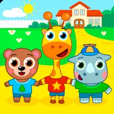 Взлом Детский сад : животные (Все открыто) на Андроид