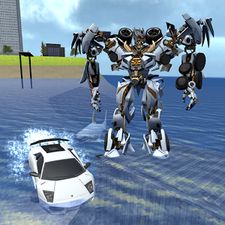 Взлом X Robot Car : Shark Water (Много денег) на Андроид