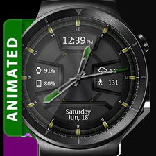 Скачать Daring Graphite HD Watch Face (На русском) на Андроид