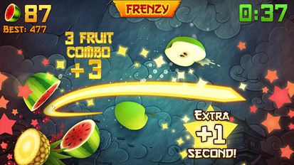 Взлом Fruit Ninja® (Много денег) на Андроид