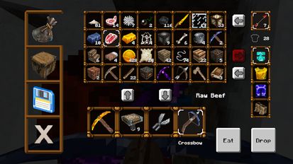 Взлом Winter Craft 3: Mine Build (Много денег) на Андроид