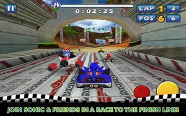 Взлом Sonic & SEGA All-Stars Racing™ (Много денег) на Андроид