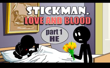 Взлом Stickman Love And Blood. He (Все открыто) на Андроид