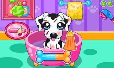  Caring for puppy salon ( )  