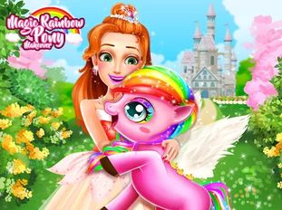  Rainbow Pony Makeover ( )  