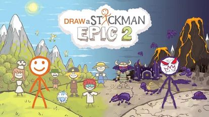 Взлом Draw a Stickman: EPIC 2 (Все открыто) на Андроид