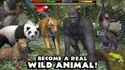 Взлом Ultimate Jungle Simulator (Все открыто) на Андроид