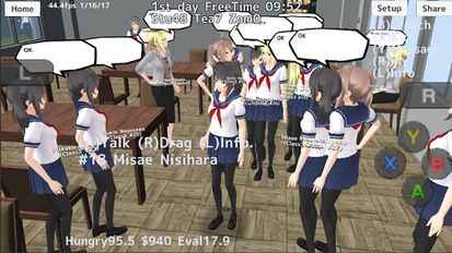 Взлом School Girls Simulator (Свободные покупки) на Андроид