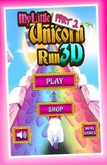 Взлом My Little Unicorn Runner 3D 2 (Много денег) на Андроид