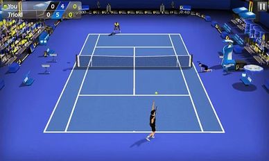 Взлом Теннис пальцем 3D - Tennis (Все открыто) на Андроид