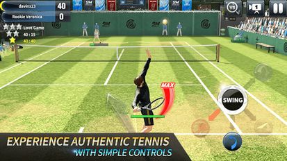Взлом Ultimate Tennis (Все открыто) на Андроид