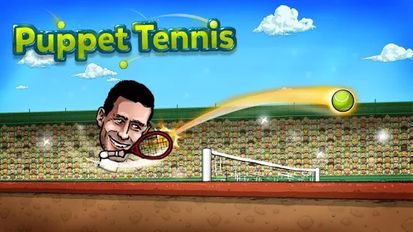 Взлом Puppet Tennis-Удар Справа (Много монет) на Андроид