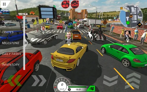  Car Drivers Online: Fun City ( )  