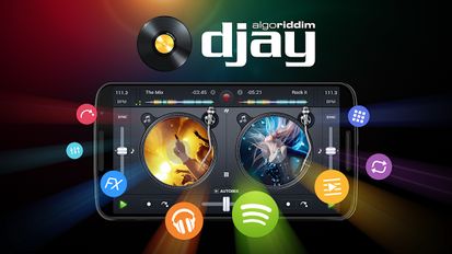 Скачать djay FREE - DJ Mix Remix Music (На русском) на Андроид