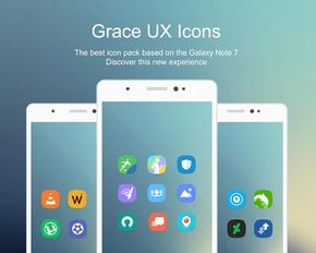 Скачать Grace UX - Icon Pack (Полная версия) на Андроид