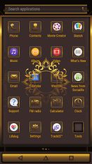 Скачать Golden Brown for Xperia™ (На русском) на Андроид