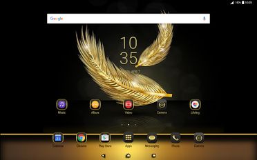 Скачать Golden Feathers for XPERIA™ (На русском) на Андроид