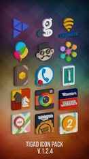Скачать Tigad Pro Icon Pack (Полная версия) на Андроид