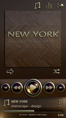 Скачать NEW YORK Poweramp skin (Полная версия) на Андроид