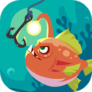 Взлом Happy Fishing - Catch Fish and Treasures (Много денег) на Андроид
