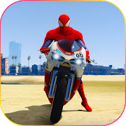 Взлом Superhero Tricky bike race (kids games) (Все открыто) на Андроид