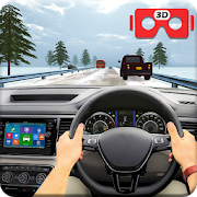 Взлом VR Traffic Racing в автомобильном вождении (Свободные покупки) на Андроид
