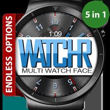 Скачать WatchR - Multi Watch Face (На русском) на Андроид
