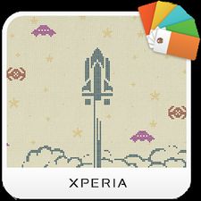 Скачать XPERIA™ Broidery Theme (Полная версия) на Андроид