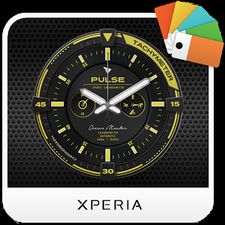 Скачать XPERIA™ Pulse Chrono Theme (На русском) на Андроид
