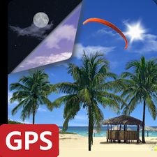 Скачать Пальмы пляж 3D PRO живые обои (Полная версия) на Андроид
