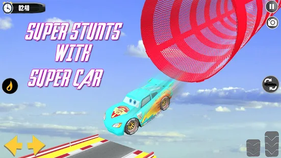 Взлом Splashy Superhero Vertigo racing : lightning car (Свободные покупки) на Андроид