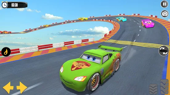 Взлом Splashy Superhero Vertigo racing : lightning car (Свободные покупки) на Андроид