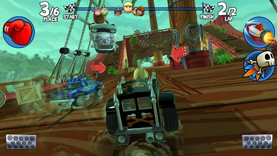 Взлом Beach Buggy Racing 2 (Свободные покупки) на Андроид